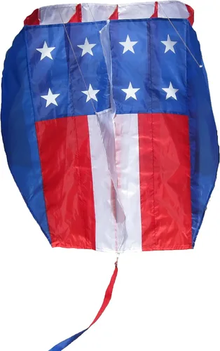 Vista 8 de In the Breeze Rainbow Stripes 5.0 Parafoil Kite