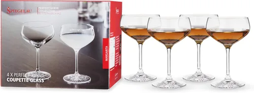 Vista 10 de Spiegelau Perfect Coupette - Vasos de cóctel transparentes, cristalería elegante para regalos de boda, aniversario, inauguración de la casa, bar