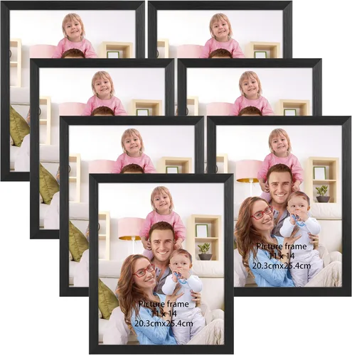 Vista 16 de Giftgarden - Juego de 7 marcos para fotos de 4 x 6 pulgadas, color negro, marcos para fotos de 4 x 6 pulgadas para pared o mesa