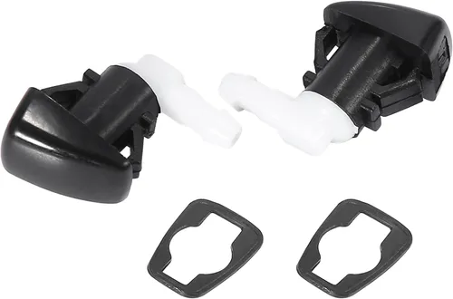 Vista 5 de ACROPIX Boquillas de limpiaparabrisas delantero para Dodge Durango con juntas, paquete de 2, color negro