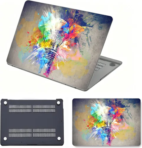 Vista 37 de Funda para laptop compatible con MacBook Air de 15 pulgadas, versión 2026-2023 M5 A3448 M4 A3241 A3114 M3 A2941 M2 Chip con pantalla de retina Mapa