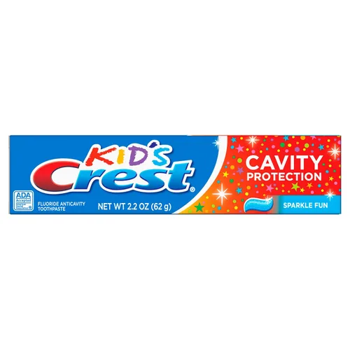 Vista 6 de Crest Pasta de dientes con protección de caries para niños, Sparkle Fun, 2.2 oz