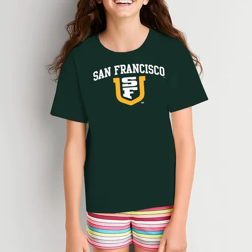 Vista 150 de NCAA Arch Logo, camiseta juvenil color del equipo, universidad - universidad