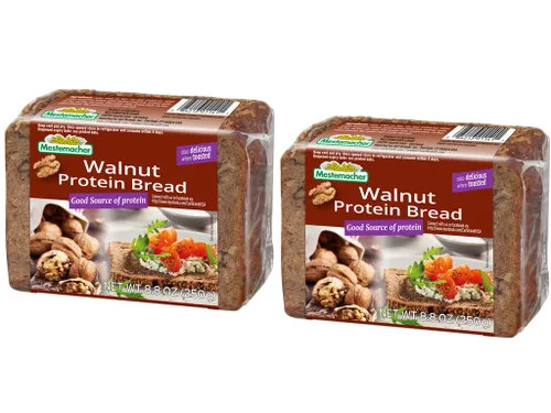 Vista 25 de Mestemacher Pan de Grano Entero (Fitness, 17.6 oz, paquete de 2)