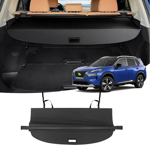 Vista 10 de Powerty - Cubierta de carga para Toyota RAV4 2013-2018, accesorios de cuero