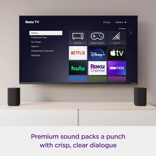 Vista 4 de Roku Altavoces inalámbricos (para Roku Smart Audio o Roku TV) (renovado)