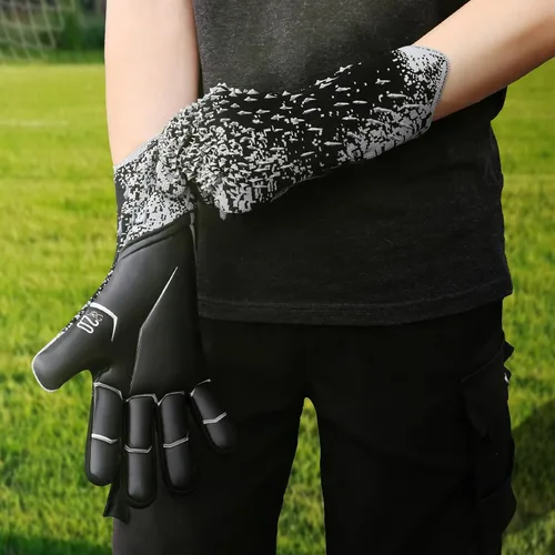 Vista 3 de Guantes de Portero de Fútbol, Guantes de Portero de Fútbol con Agarre Definitivo con Tallas 6/7/8/9/10, Agarre Fuerte, Fútbol Americano