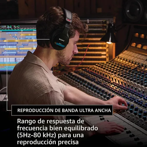 Vista 3 de Sony MDR-M1 Auriculares Profesionales de Referencia Monitor Cerrados