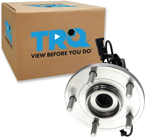 Vista 142 de TRQ Cojinete de rueda lateral del pasajero trasero y conjunto de cubo compatible con Ram ProMaster 1500 ProMaster 2500 ProMaster 3500 2014-2023
