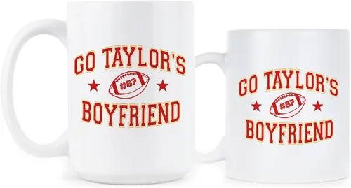 Vista 2 de LIBBY'S BENCHMARK27 DESIGNS Go Taylors - Taza de café Travis