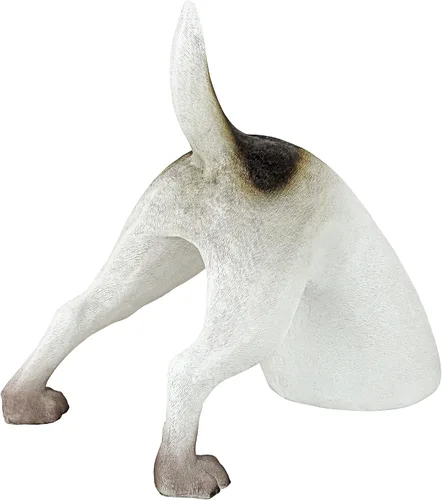 Vista 8 de Design Toscano Estatua de perro de excavación de Highland Terrier