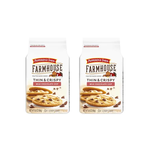 Vista 13 de Pepperidge Farm Galletas Farmhouse Thin & Crispy Butter Crisp, bolsa de 6.9 oz