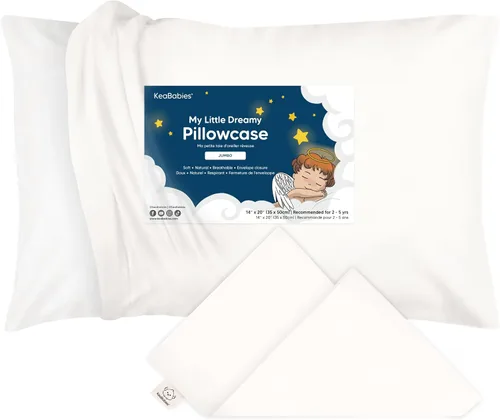 Vista 23 de KeaBabies - Funda de almohada de algodón orgánico de 13 x 18 pulgadas, ABC Abc Tierra