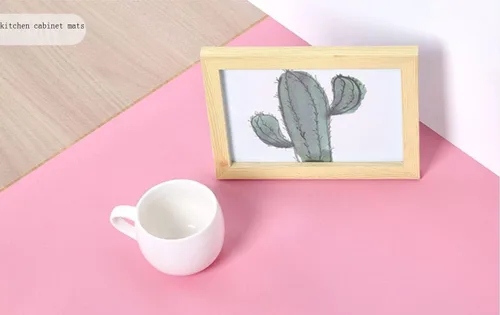 Vista 6 de Revestimiento para estantes, revestimientos de cajones para cocina, no adhesivo, resistente al agua, agarre fuerte, fácil de limpiar y recortar