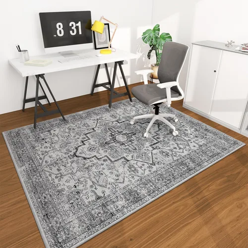Vista 24 de Tapete para silla de oficina para suelo de madera dura, 48"x36" tapete protector de escritorio de computadora de fácil deslizamiento para silla Hoja
