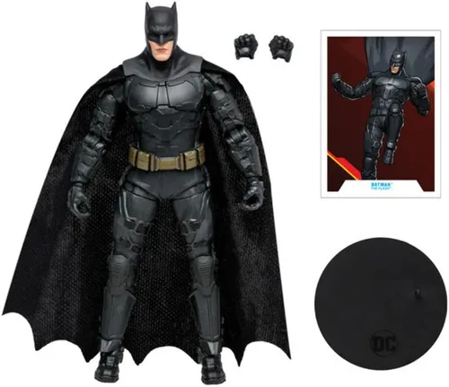 Vista 2 de McFarlane - DC Multiverse - Figura de acción de la película Flash de 7 pulgadas - Batman