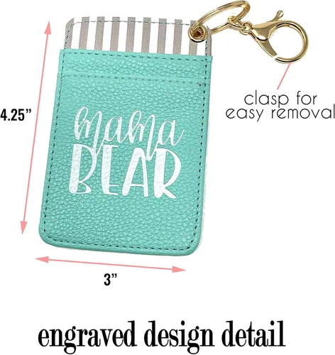 Vista 5 de Cute Keychain Wallets for Women - Gifts for Mother's Day, Birthday Present