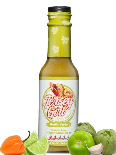 Vista 10 de Jersey Girl Hot Sauce Co Scorchin' Hot Sauce - Salsa picante hecha con pimientos Carolina Reaper y Dragon's Breath / 2 de los pimientos más picantes