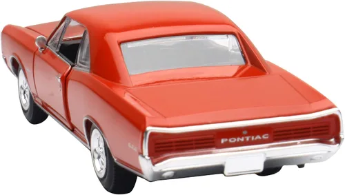 Vista 2 de Nuevo Ray 71853A 1966 Pontiac GTO Rojo 1/25 Diecast Model Car