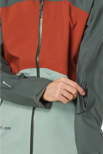 Vista 4 de Flylow Men's Malone Jacket Waterproof Breahthable Softshell Ski and Snowboard Coat