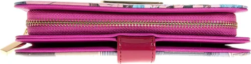 Vista 6 de Nicole Lee Mini cartera de color y estilo con impresión exclusiva y pulsera desmontable y bloqueo RFID