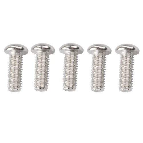 Vista 3 de 5 piezas de acero inoxidable Derby cubierta botón cabeza tornillo kit para Harley Touring Street Electra Glide Road King