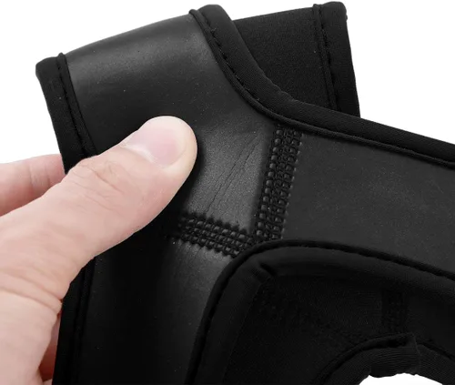 Vista 6 de dPois Arnés de pecho de doble hombro para hombre, cinturón protector de músculos, disfraz de fiesta