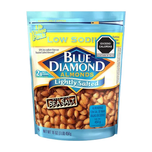 Vista 58 de Blue Diamond Almonds, Almendras espolvoreadas de cacao asadas al horno, 14 onzas