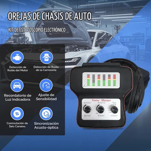 Vista 2 de Sistema de chasis orejas estetoscopio electrónico para el ruido del motor