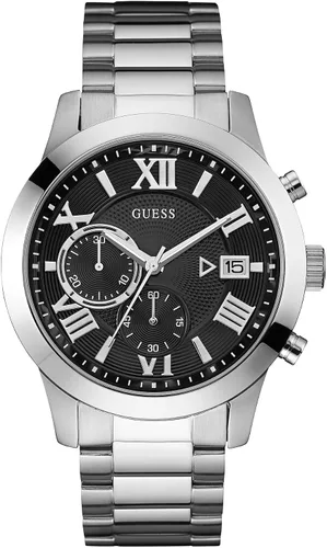 Vista 10 de Guess Men's Analog Dress Watch Stainless Steel Case 50M Water Resistance