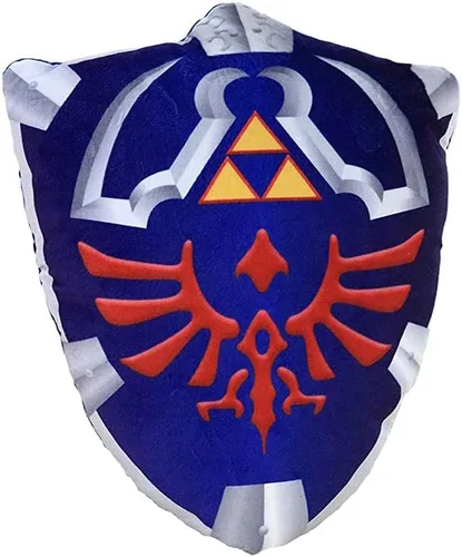 Vista 2 de Cosplay Hylian Shield - Almohada suave de 15.75 pulgadas