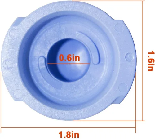 Vista 7 de WP12664501 para refrigerador Whirlpool - Tapón de derivación del filtro W11395888 12664501SP para EveryDrop - Ranura del filtro 4 - 1 paquete