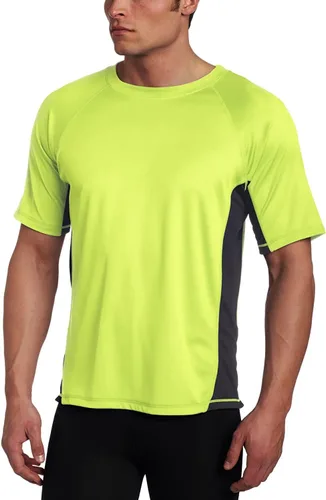 Vista 10 de Kanu Surf Camiseta de natación de manga corta UPF 50 para hombre (tallas regulares y extendidas)