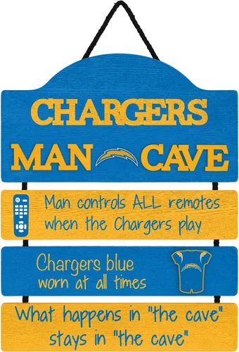 Vista 15 de NFL Team Logo Mancave Man Cave Hanging Wall Sign
