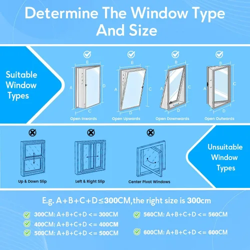 Vista 3 de Gruntbear Sello universal de ventana de 118.1 in para aire acondicionado portátil, sello de ventana de CA portátil de 118 pulgadas con cremallera