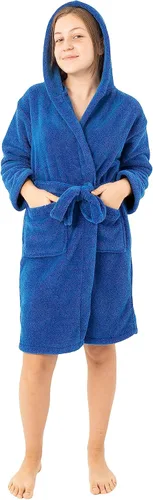 Vista 2 de BC BARE COTTON Bata de microfibra con capucha para niños