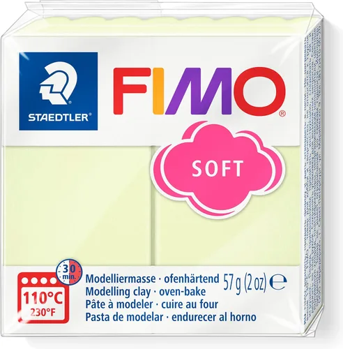 Vista 9 de STAEDTLER 8020-2 P FIMO - Arcilla de modelado de polímero endurecedor para horno, color rojo navideño (1 bloque de 2.01 oz)