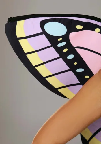 Vista 5 de Disfraz de Mariposa Alas Salvajes para Mujer Talla Plus Multicolor