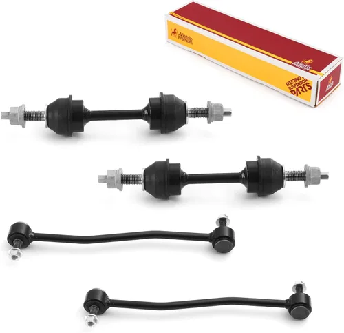 Vista 125 de Metrix Premium Chassis Parts - Kit de 4 piezas de barra estabilizadora delantera y trasera con enlace de extremo de barra estabilizadora para Ford