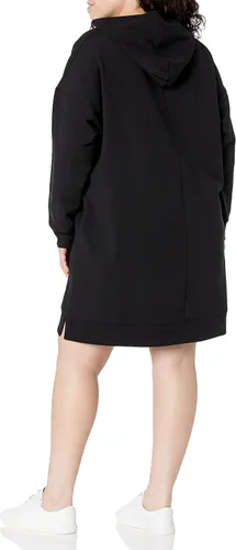 Vista 5 de The Drop Vestido mini Iona tipo sudadera holgado de manga larga con capucha para mujer