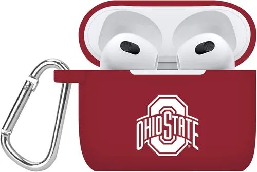 Vista 20 de AFFINITY BANDS Alabama Crimson Tide - Funda de silicona compatible con Apple AirPods Gen 3 (carmesí)