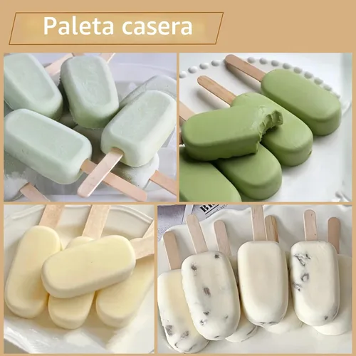 Vista 4 de KTOJOY 200 palitos de madera jumbo para manualidades, palitos de madera de 6 pulgadas de largo x 3/4 pulgadas de ancho