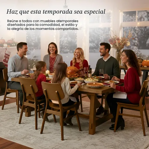 Vista 6 de Alaterre Calais - Juego de 2 sillas de comedor de madera, sillas de cocina Nuez caliente