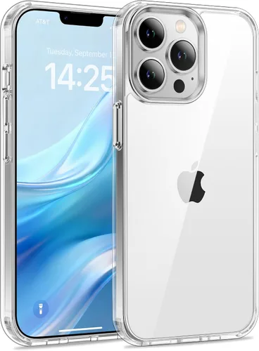 Vista 22 de USLAI Funda para iPhone 11, antiamarilleo, transparente