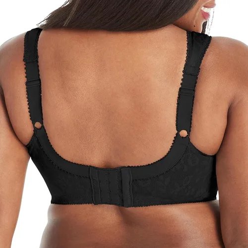Vista 3 de Playtex 18 Hour - Brasier con tirantes y sin varillas para mujer, brasier cómodo de cobertura completa, 1 o 2