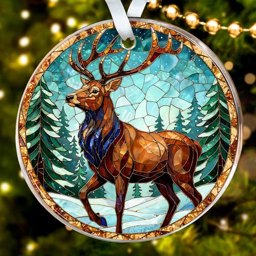 Vista 16 de HEXMOZ Adornos de Oso para Árbol de Navidad - Regalos de Osos para Mujeres, Hombres, Amantes de los Osos - Adorno de Navidad de Osos, Ideas