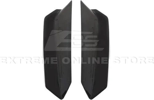 Vista 9 de Repuesto para modelos Chevrolet Corvette C8 2020 Par de mimbres adicionales de alerón de tapa trasera de maletero estilo Z51