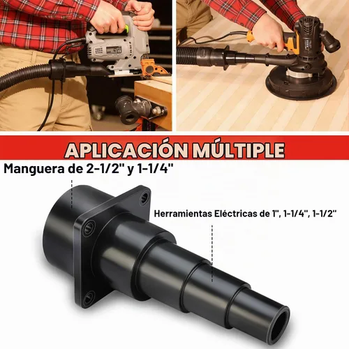 Vista 4 de Shop Vac 90687 Adaptador universal para herramientas, 2