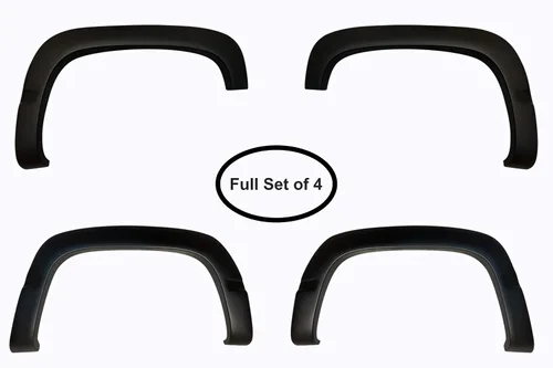 Vista 6 de Defensas moldeadas para guardafangos de Chevrolet, tipo equipo original de fábrica. Set de 4.