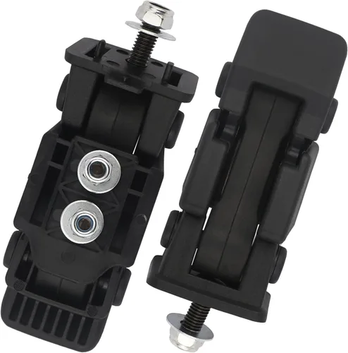 Vista 7 de Pestillo de capó con soporte de enganche y correa de goma 55395653AG compatible con Jeep Wrangler JK JKU 2007 2008 2009 2010 2011 2012 2013 2014